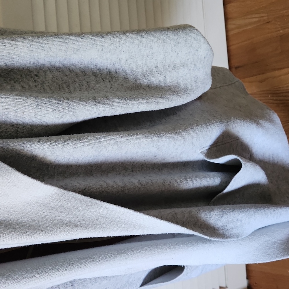 Loft Plus Reversible Coatigan 2x White Grey Wool Blend - Picture 5 of 8